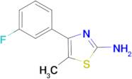 4-(3-Fluoro-phenyl)-5-methyl-thiazol-2-ylamine