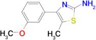 4-(3-Methoxy-phenyl)-5-methyl-thiazol-2-ylamine