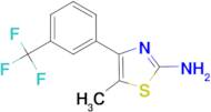 5-Methyl-4-(3-trifluoromethyl-phenyl)-thiazol-2-ylamine