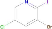 3-Bromo-5-chloro-2-iodopyridine