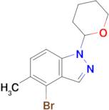 4-Bromo-5-methyl-1-(tetrahydro-2H-pyran-2-yl)-1H-indazole