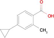 4-Cyclopropyl-2-methylbenzoic acid