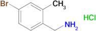 (4-Bromo-2-methylphenyl)methanamine hydrochloride