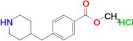 Methyl 4-(piperidin-4-ylmethyl)benzoate hydrochloride