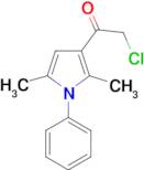 2-chloro-1-(2,5-dimethyl-1-phenyl-1H-pyrrol-3-yl)ethan-1-one