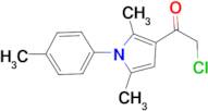 2-chloro-1-(2,5-dimethyl-1-(p-tolyl)-1H-pyrrol-3-yl)ethan-1-one