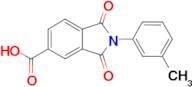 2-(3-methylphenyl)-1,3-dioxoisoindoline-5-carboxylic acid