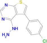 5-(4-chlorophenyl)-4-hydrazinylthieno[2,3-d]pyrimidine