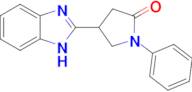 4-(1H-Benzoimidazol-2-yl)-1-phenyl-pyrrolidin-2-one