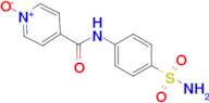 4-((4-sulfamoylphenyl)carbamoyl)pyridine 1-oxide