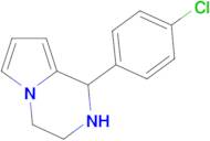 1-(4-Chloro-phenyl)-1,2,3,4-tetrahydro-pyrrolo[1,2-a]pyrazine