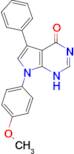 7-(4-Methoxyphenyl)-5-phenyl-7H-pyrrolo[2,3-d]pyrimidin-4-ol