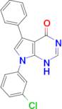 7-(3-Chlorophenyl)-5-phenyl-7H-pyrrolo[2,3-d]pyrimidin-4-ol