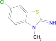 6-chloro-3-methylbenzo[d]thiazol-2(3H)-imine