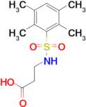 3-((2,3,5,6-tetramethylphenyl)sulfonamido)propanoic acid