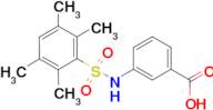 3-((2,3,5,6-tetramethylphenyl)sulfonamido)benzoic acid