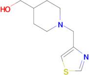 (1-(thiazol-4-ylmethyl)piperidin-4-yl)methanol