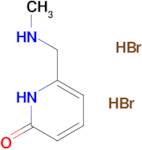 6-((methylamino)methyl)pyridin-2(1H)-one dihydrobromide