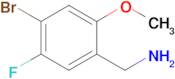 (4-bromo-5-fluoro-2-methoxyphenyl)methanamine