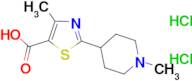 4-methyl-2-(1-methylpiperidin-4-yl)thiazole-5-carboxylic acid dihydrochloride