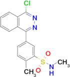 5-(4-chlorophthalazin-1-yl)-N,2-dimethylbenzenesulfonamide