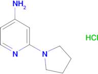 2-(pyrrolidin-1-yl)pyridin-4-amine hydrochloride