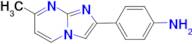 4-(7-methylimidazo[1,2-a]pyrimidin-2-yl)aniline