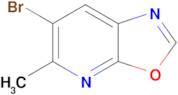 6-bromo-5-methyloxazolo[5,4-b]pyridine