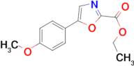 ethyl 5-(4-methoxyphenyl)-1,3-oxazole-2-carboxylate