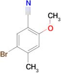 5-bromo-2-methoxy-4-methylbenzonitrile