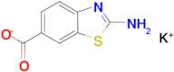 Potassium 2-amino-1,3-benzothiazole-6-carboxylate