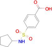 4-[(Cyclopentylamino)sulfonyl]benzoic acid