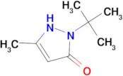 2-(tert-butyl)-5-methyl-2,4-dihydro-3H-pyrazol-3-one