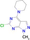 6-Chloro-1-methyl-4-piperidin-1-yl-1H-pyrazolo[3,4-d]pyrimidine