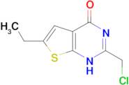 2-Chloromethyl-6-ethyl-3H-thieno[2,3-d]pyrimidin-4-one