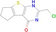 2-Chloromethyl-3,5,6,7-tetrahydro-cyclopenta[4,5]thieno[2,3-d]pyrimidin-4-one