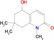 5-Hydroxy-1,7,7-trimethyl-5,6,7,8-tetrahydroquinolin-2(1H)-one