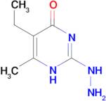 5-ethyl-2-hydrazino-6-methylpyrimidin-4(3H)-one