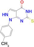 6-mercapto-1-(4-methylphenyl)-1,5-dihydro-4H-pyrazolo[3,4-d]pyrimidin-4-one