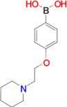 [4-(2-Piperidin-1-ylethoxy)phenyl]boronic acid