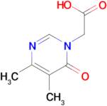 (4,5-dimethyl-6-oxopyrimidin-1(6H)-yl)acetic acid