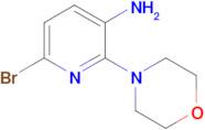 6-bromo-2-morpholin-4-ylpyridin-3-amine