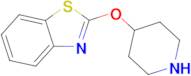 2-(piperidin-4-yloxy)-1,3-benzothiazole