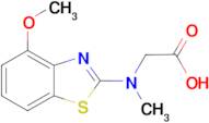 N-(4-methoxy-1,3-benzothiazol-2-yl)-N-methylglycine