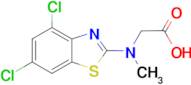 N-(4,6-dichloro-1,3-benzothiazol-2-yl)-N-methylglycine