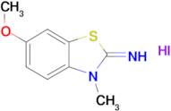 6-methoxy-3-methylbenzo[d]thiazol-2(3H)-imine hydroiodide