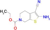 ethyl 2-amino-3-cyano-4,7-dihydrothieno[2,3-c]pyridine-6(5H)-carboxylate