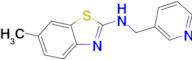 6-methyl-N-(pyridin-3-ylmethyl)-1,3-benzothiazol-2-amine