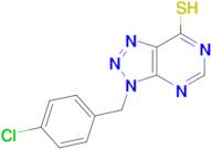 3-(4-chlorobenzyl)-3H-[1,2,3]triazolo[4,5-d]pyrimidine-7-thiol