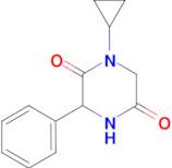 1-cyclopropyl-3-phenylpiperazine-2,5-dione